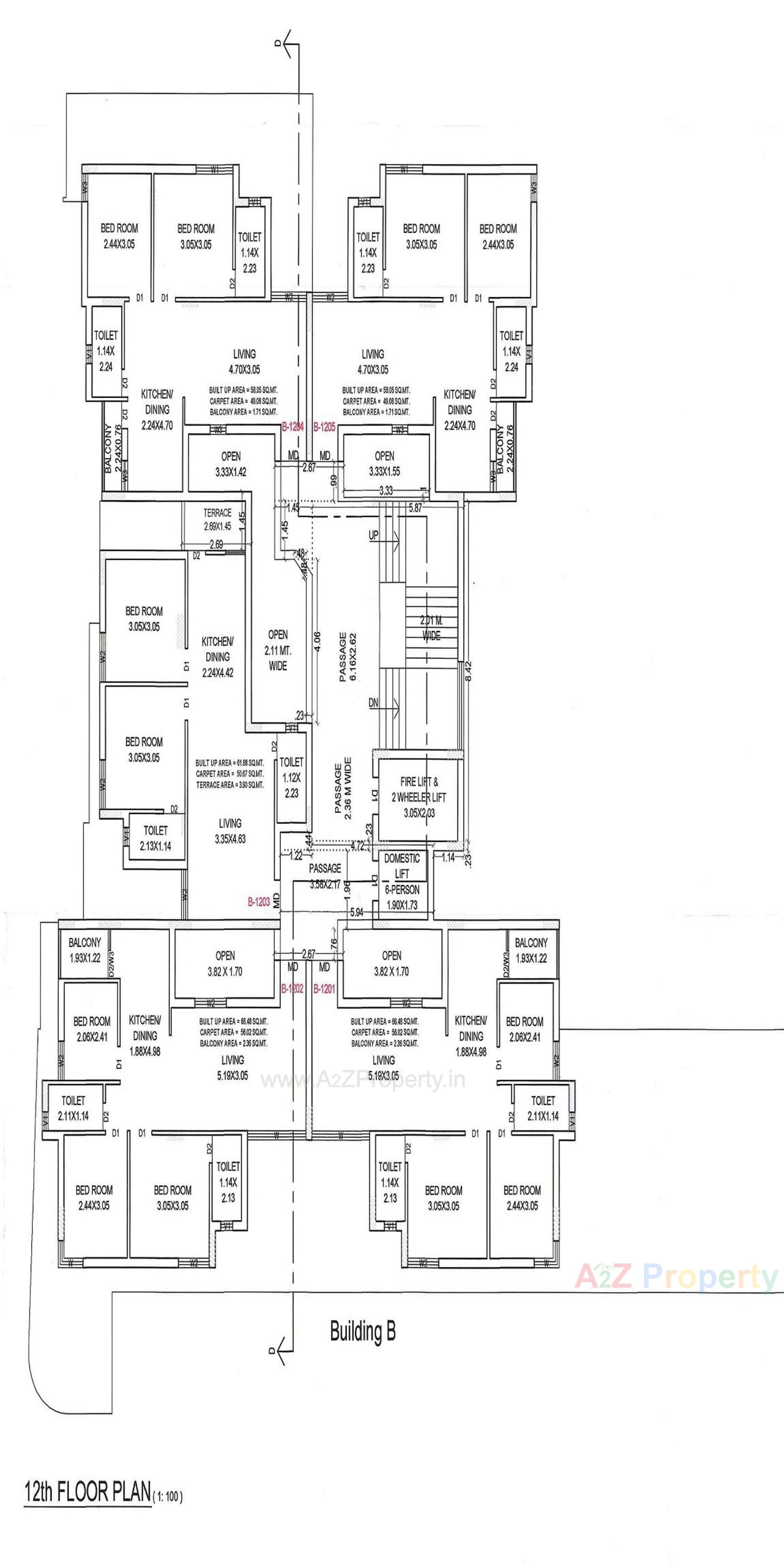 Layout of real estate project Pacific Star located at Rajkot, Rajkot, Gujarat