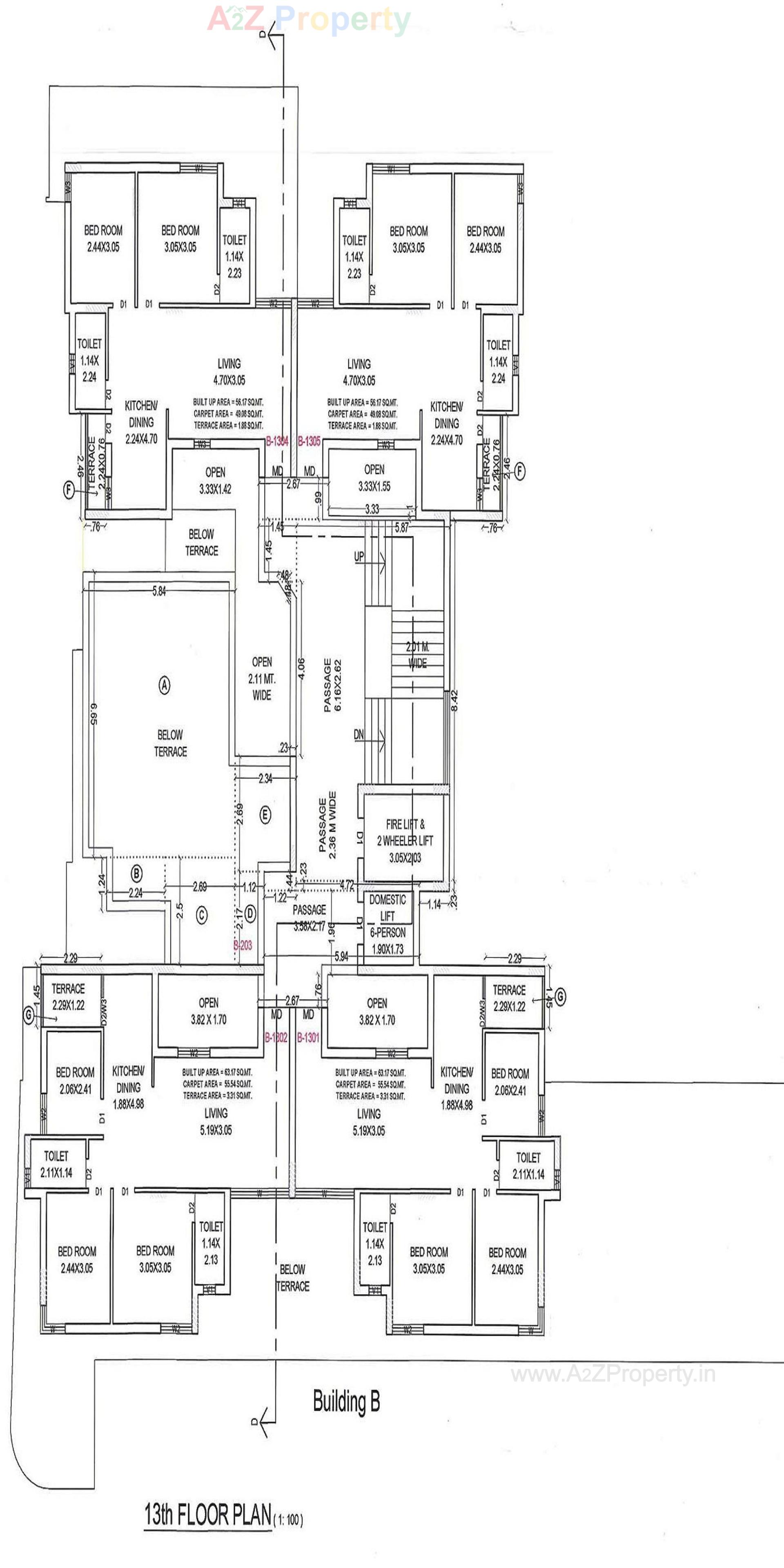 Layout of real estate project Pacific Star located at Rajkot, Rajkot, Gujarat