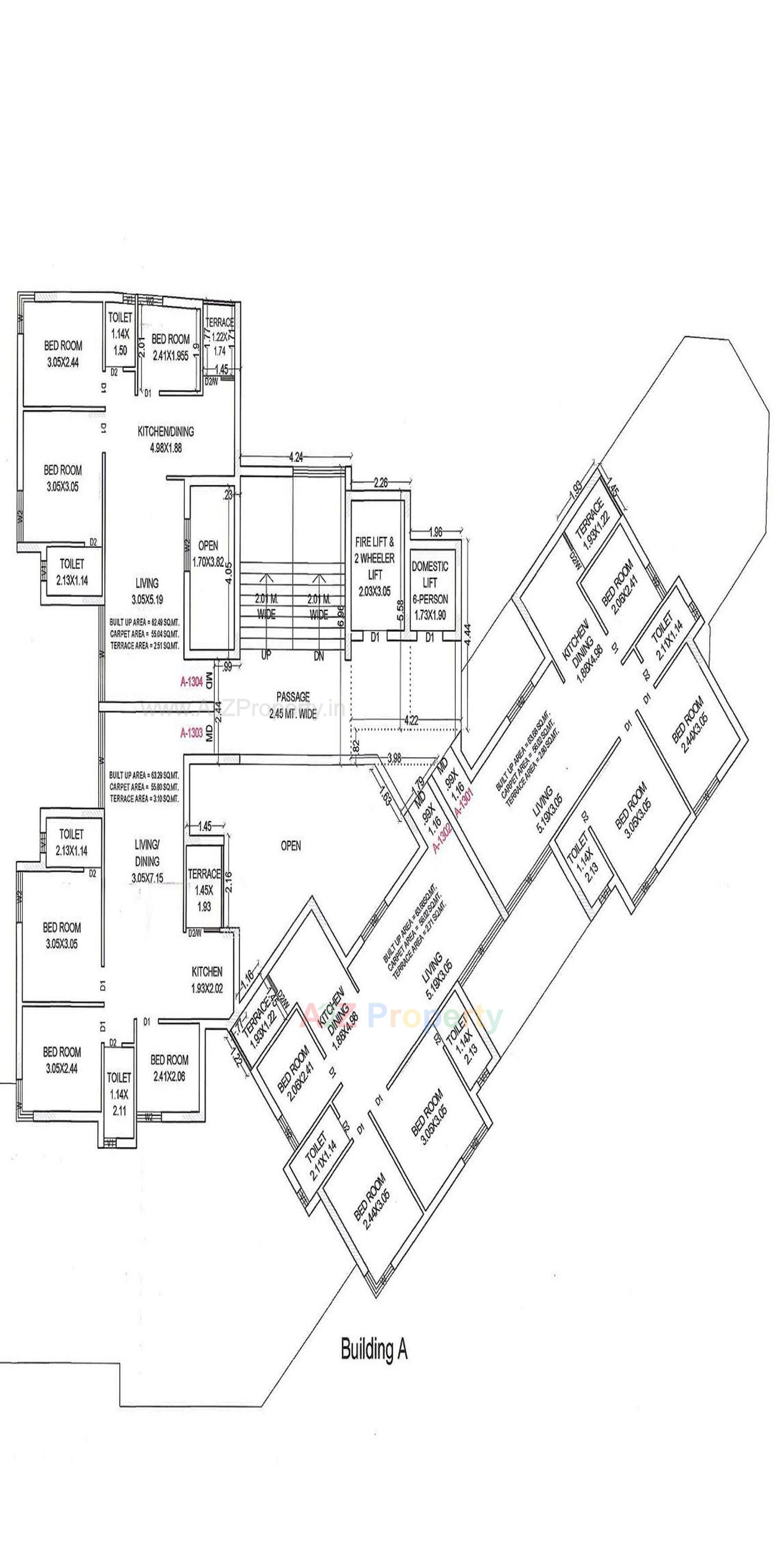 Layout of real estate project Pacific Star located at Rajkot, Rajkot, Gujarat