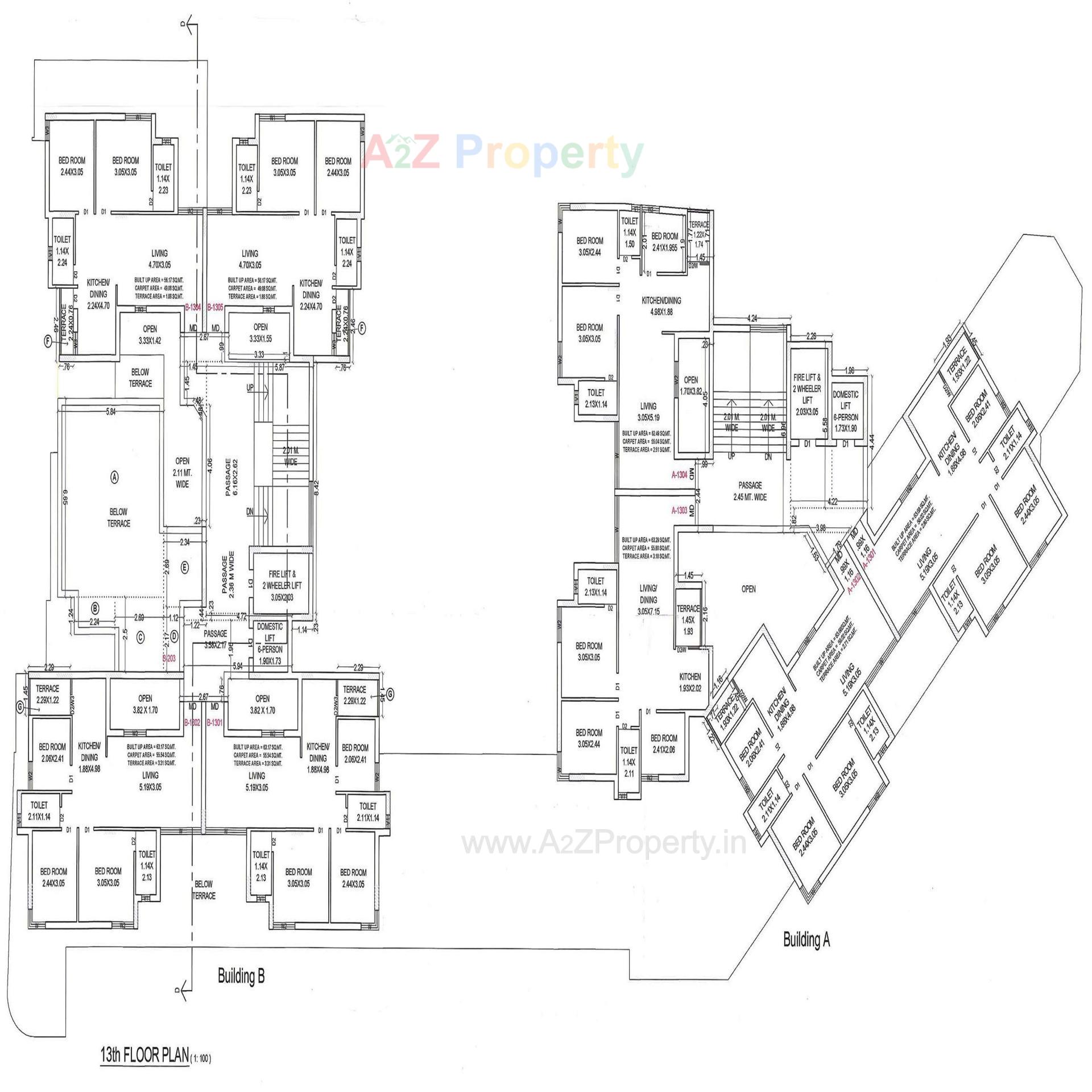 Layout of real estate project Pacific Star located at Rajkot, Rajkot, Gujarat