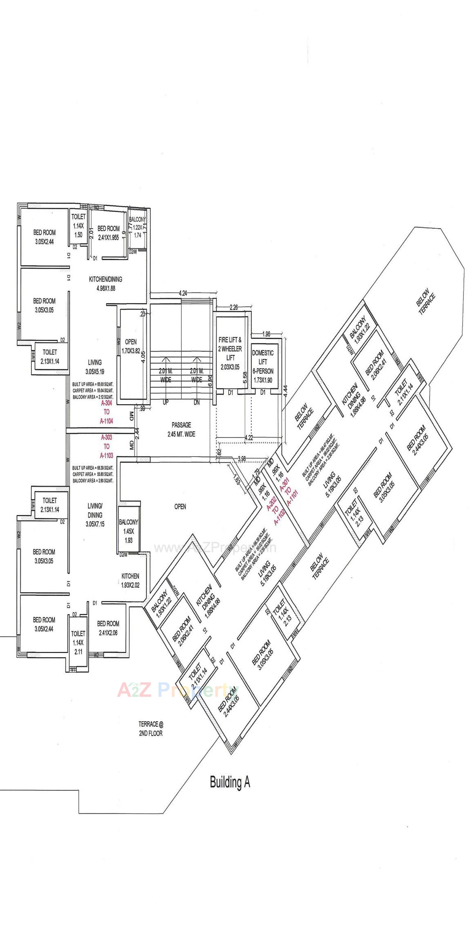 Layout of real estate project Pacific Star located at Rajkot, Rajkot, Gujarat