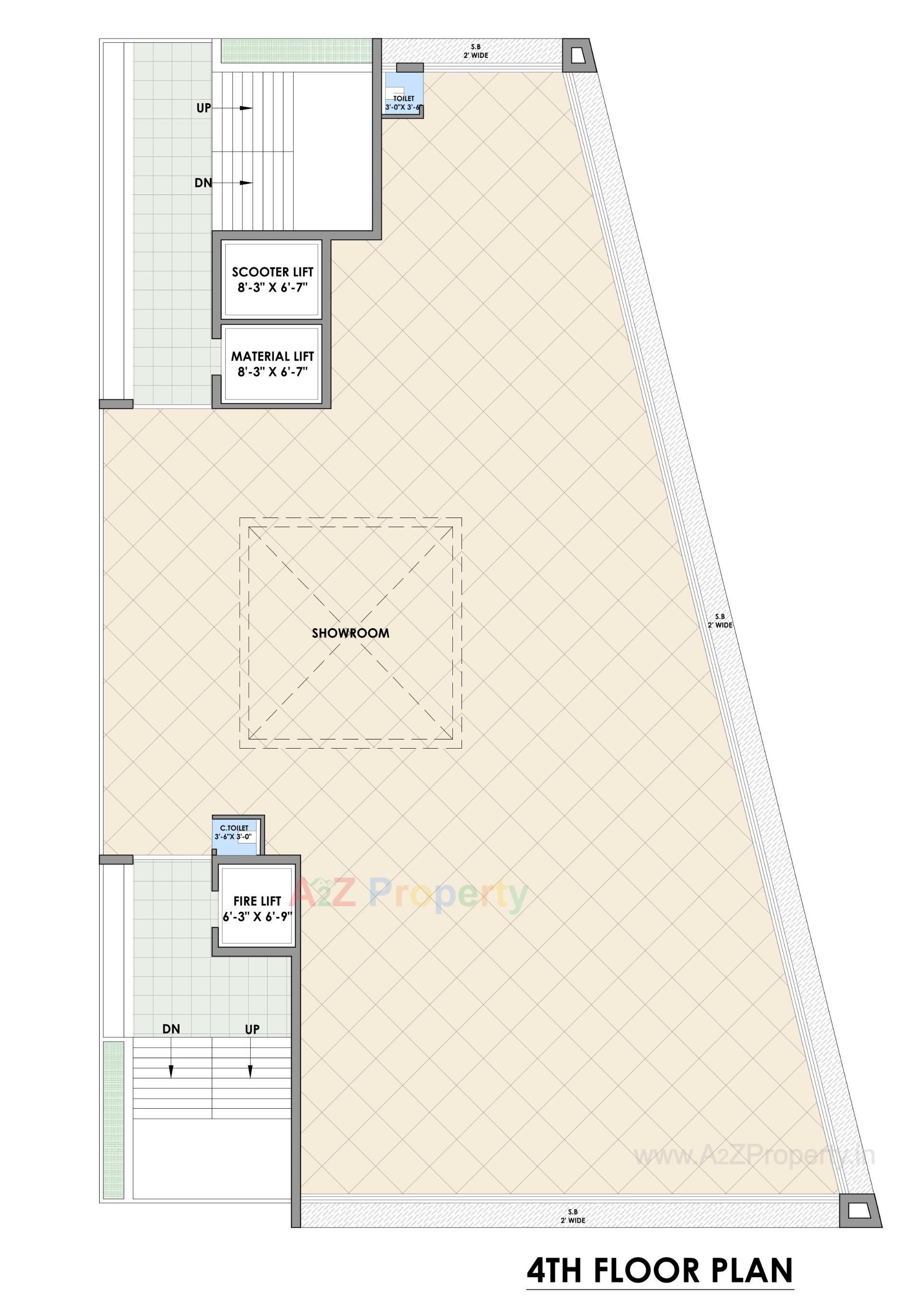 Layout of real estate project Pacific located at Mavdi, Rajkot, Gujarat