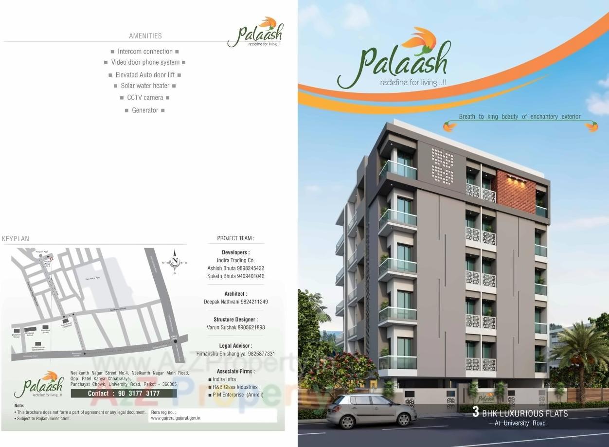  of real estate project Palaash located at Raiya, Rajkot, Gujarat