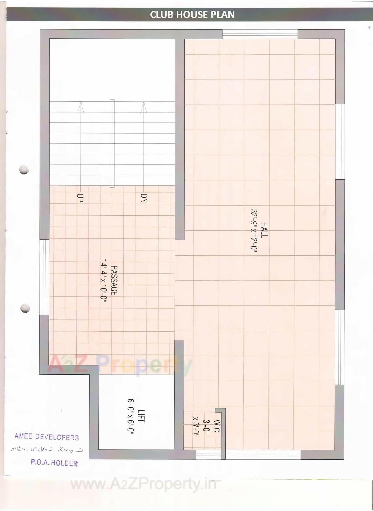 Layout of real estate project Palm City located at Raiya, Rajkot, Gujarat