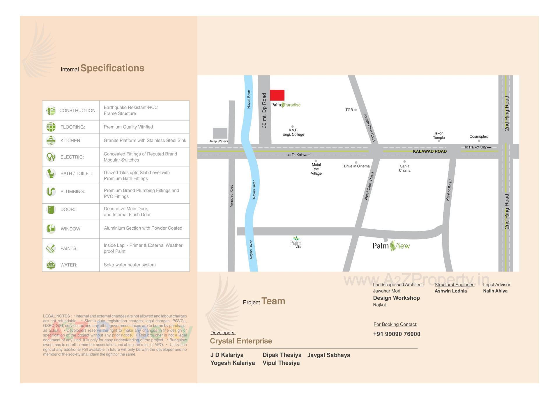  of real estate project Palm Paradise located at Haripar-pal, Rajkot, Gujarat
