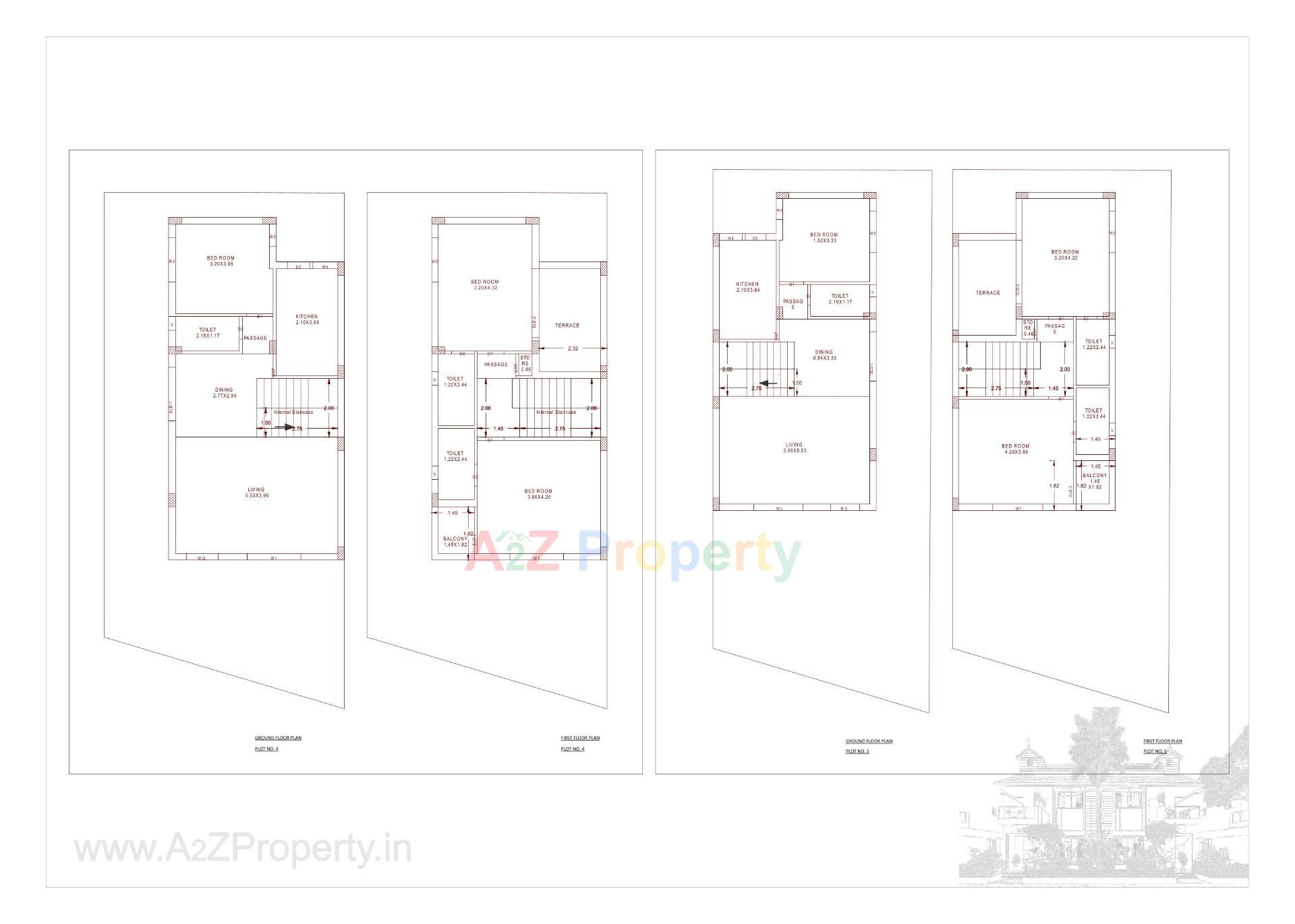Layout of real estate project Palm Paradise located at Haripar-pal, Rajkot, Gujarat