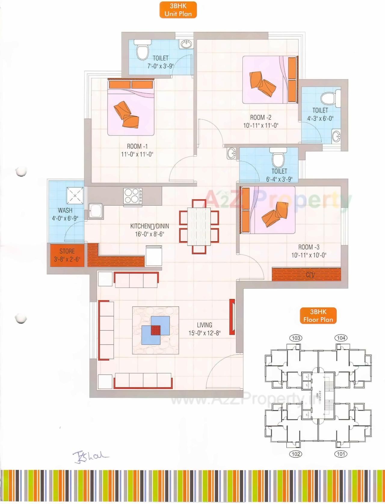 Layout of real estate project Palm Universe located at Raiya, Rajkot, Gujarat