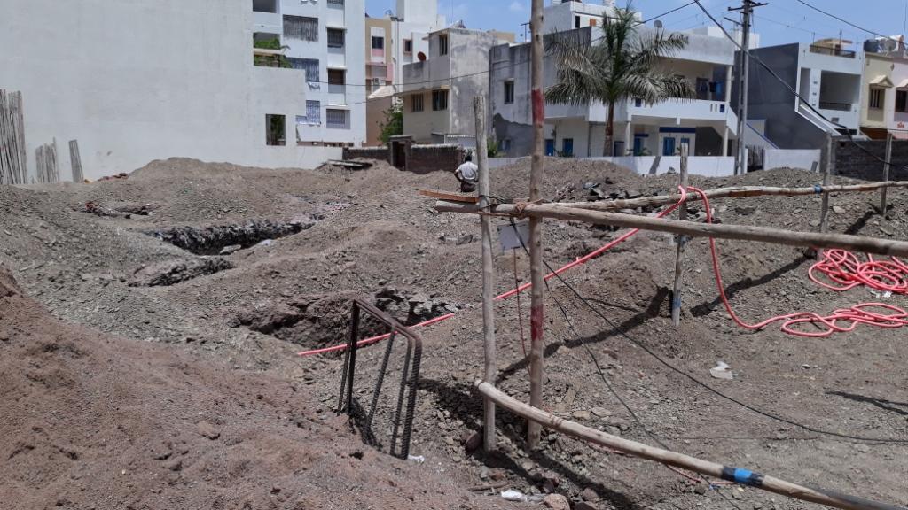 150387_const of real estate project Panchamrut Heights Tower located at Raiya, Rajkot, Gujarat