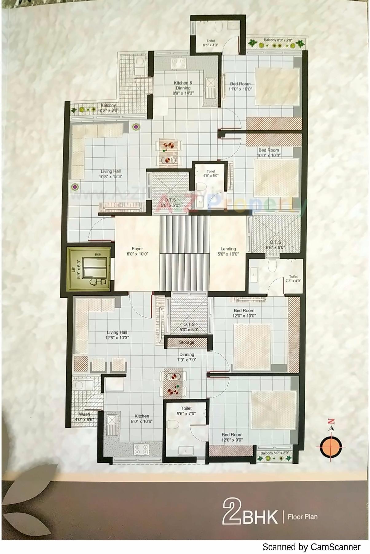 Layout of real estate project Panchtatva located at Rajkot, Rajkot, Gujarat