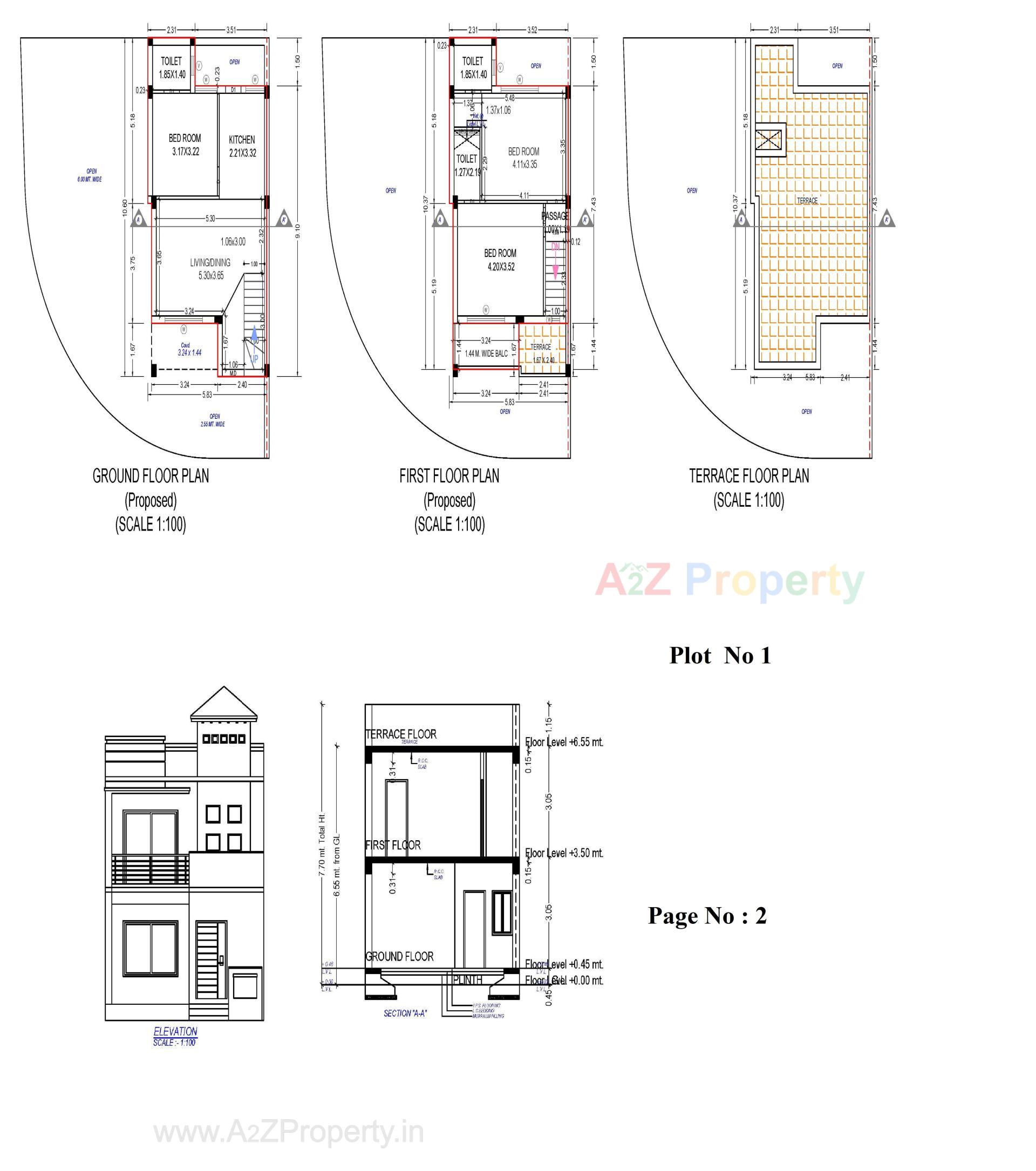  of real estate project Panchvati Greens located at Ghanteshwar, Rajkot, Gujarat