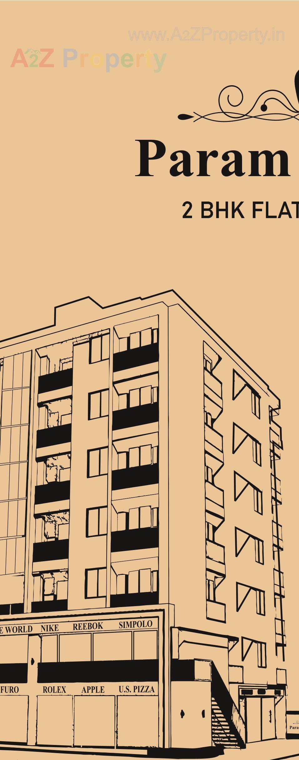 Layout of real estate project Param Height located at Raiya, Rajkot, Gujarat