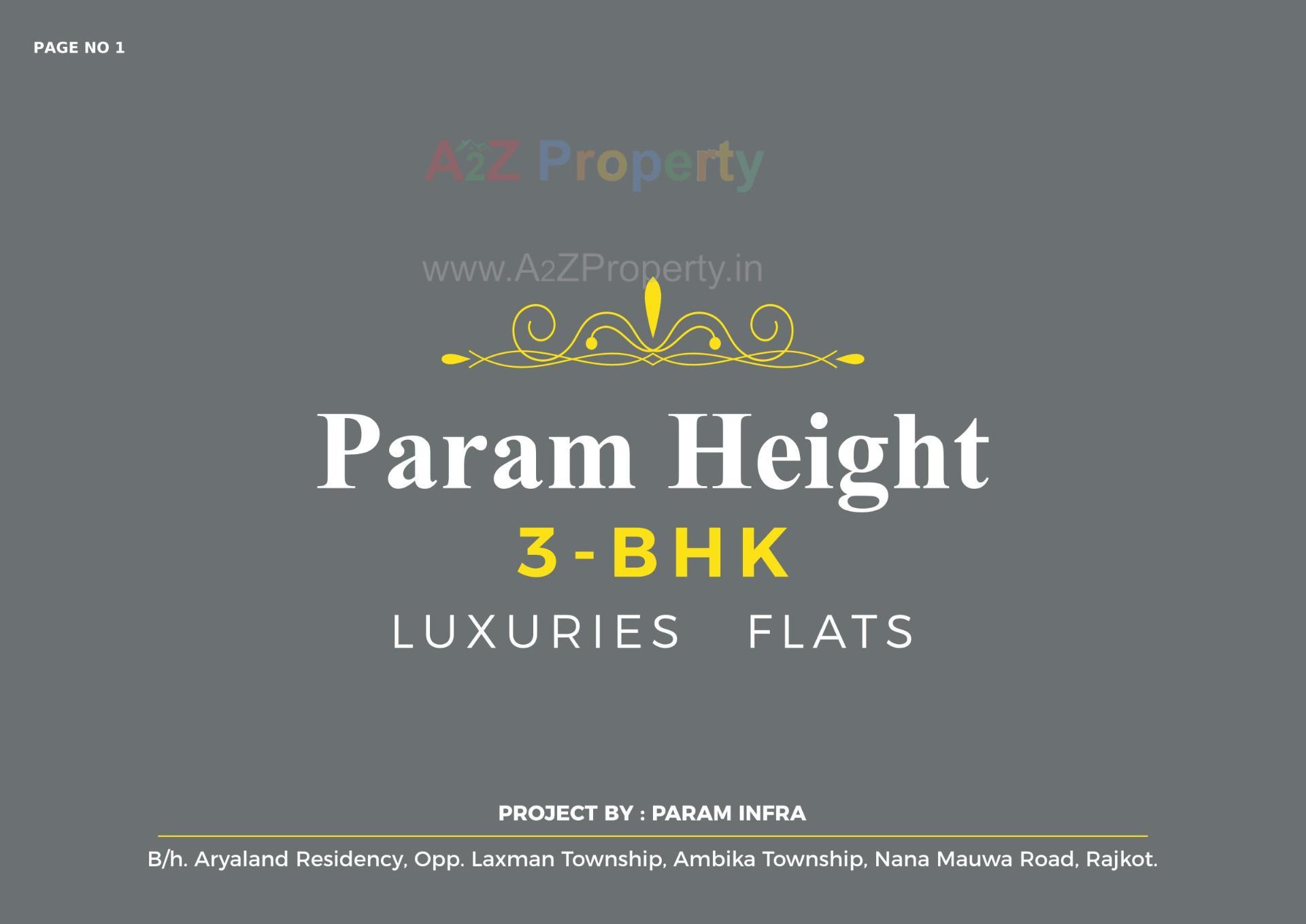 of real estate project Param Height located at Rajkot, Rajkot, Gujarat