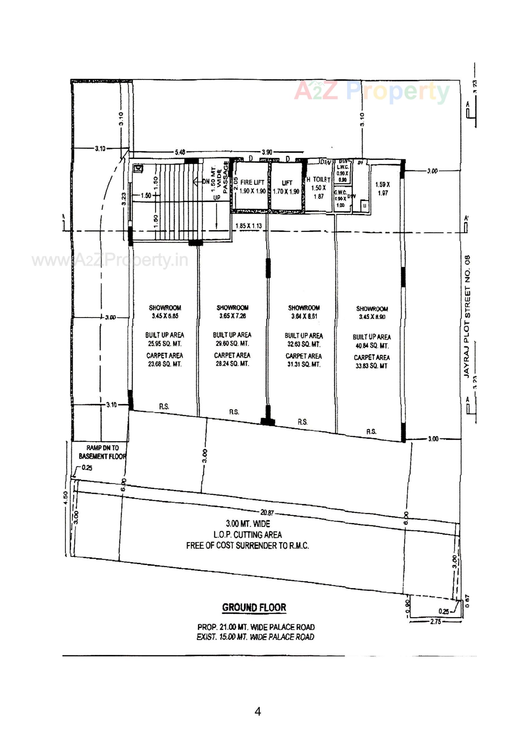 Layout of real estate project Parasmani located at Rajkot, Rajkot, Gujarat