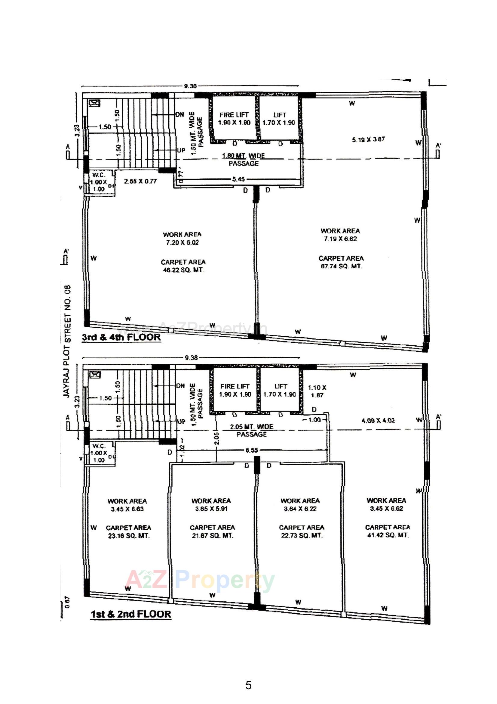 Layout of real estate project Parasmani located at Rajkot, Rajkot, Gujarat