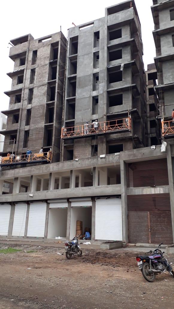 49304_const of real estate project Parshwanath Heights located at Ghanteshwar, Rajkot, Gujarat