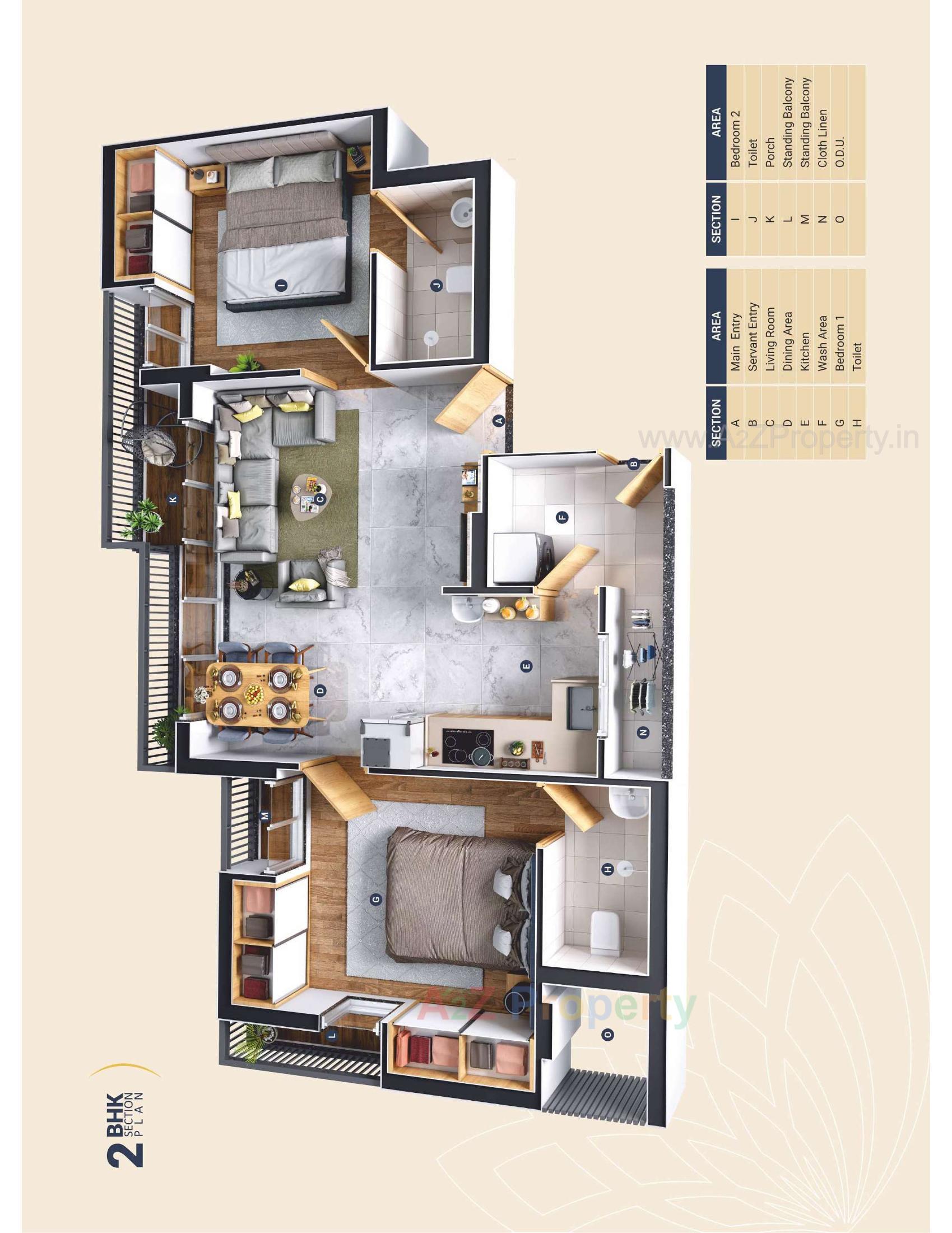 Layout of real estate project Pavitram located at Mavdi, Rajkot, Gujarat