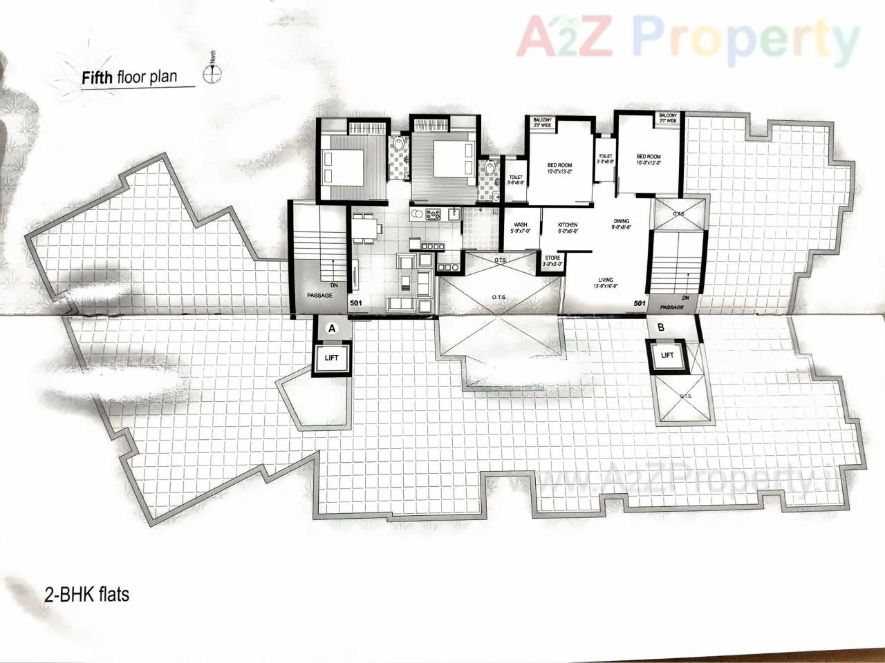 Layout of real estate project Pawan Park located at Rajkot, Rajkot, Gujarat