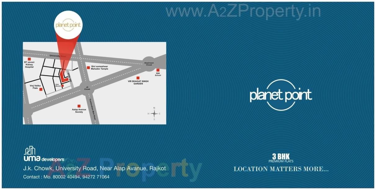  of real estate project Planet Point located at Raiya, Rajkot, Gujarat