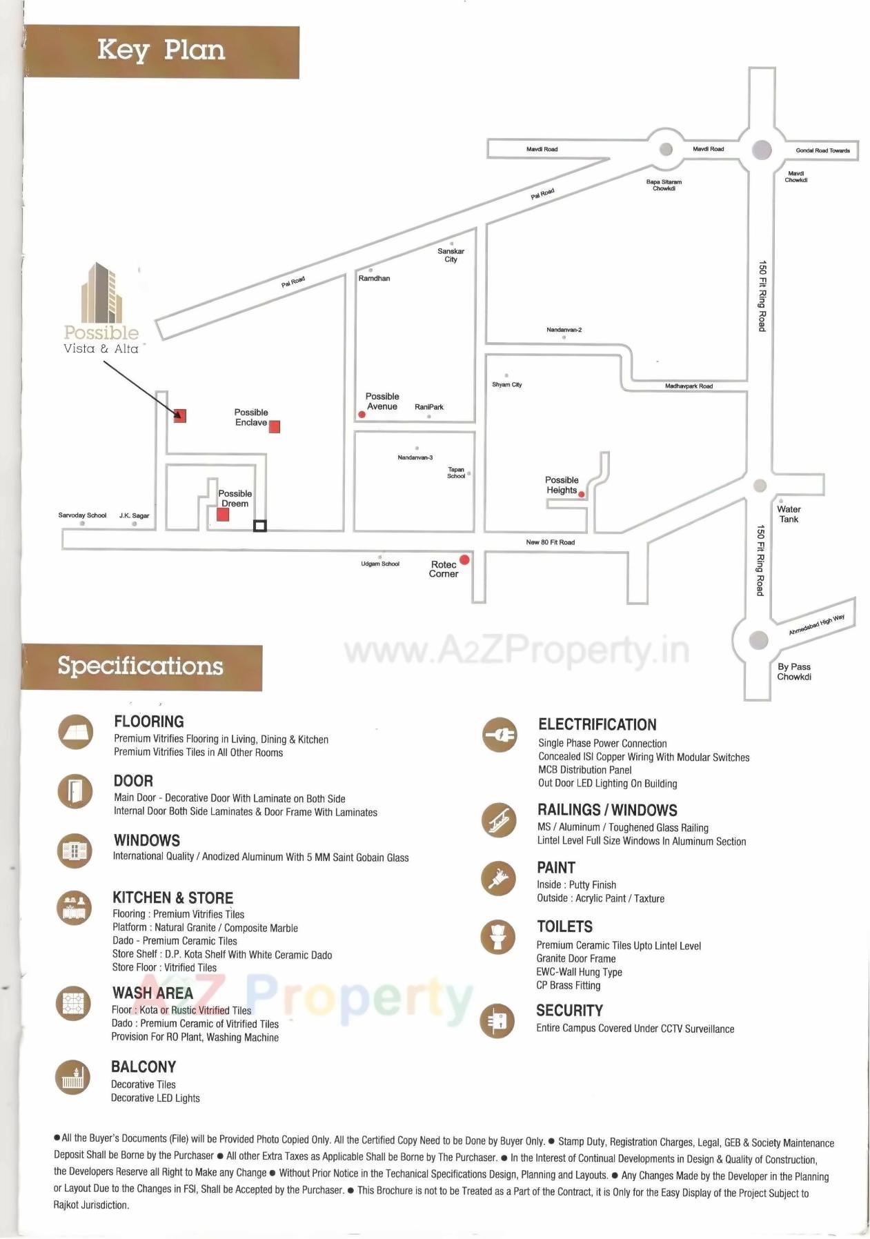  of real estate project Possible Alta   Vista located at Rajkot, Rajkot, Gujarat