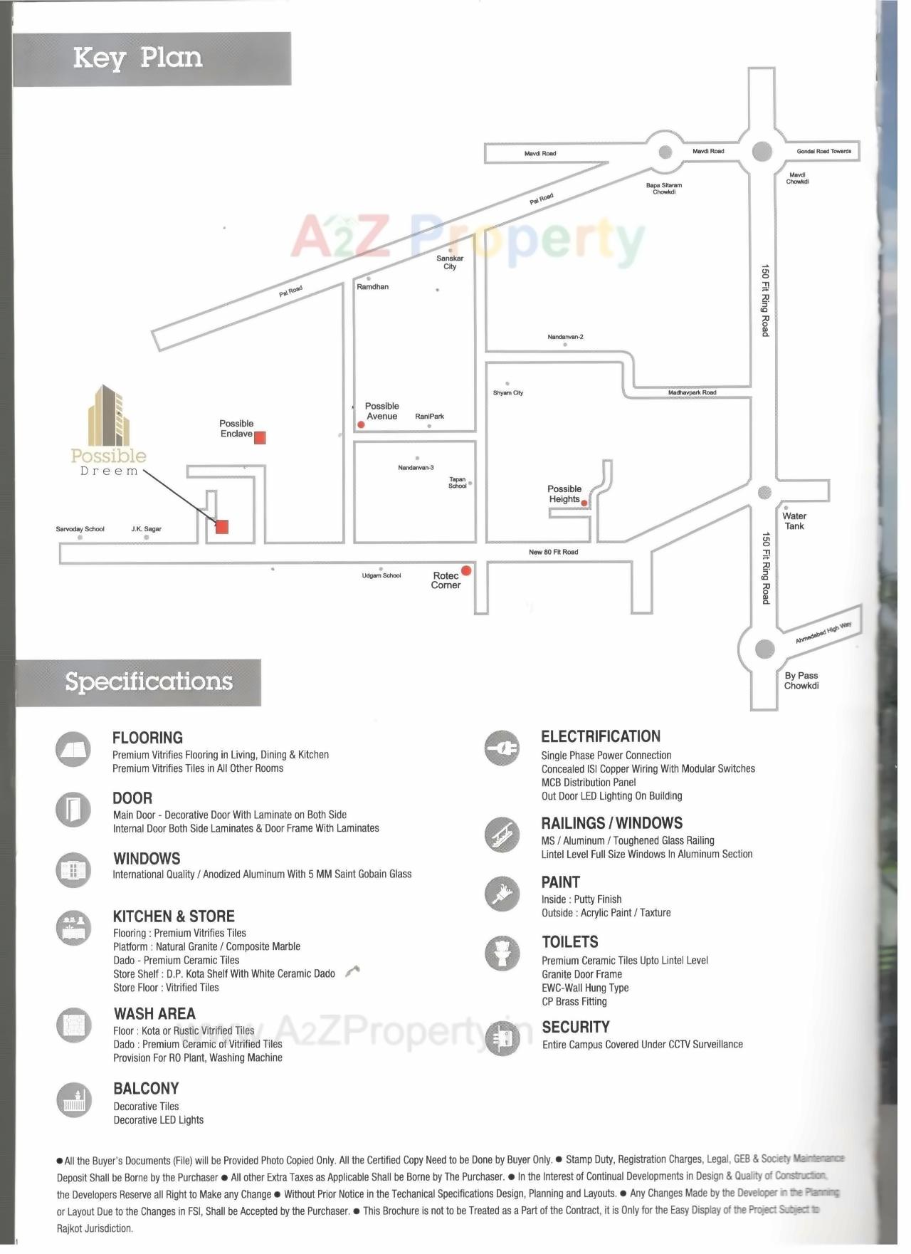  of real estate project Possible Dream located at Mavdi, Rajkot, Gujarat