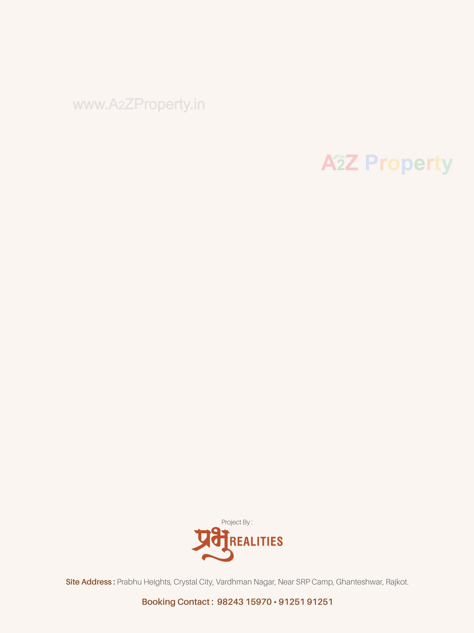  of real estate project Prabhu Heights located at Ghanteshvar, Rajkot, Gujarat