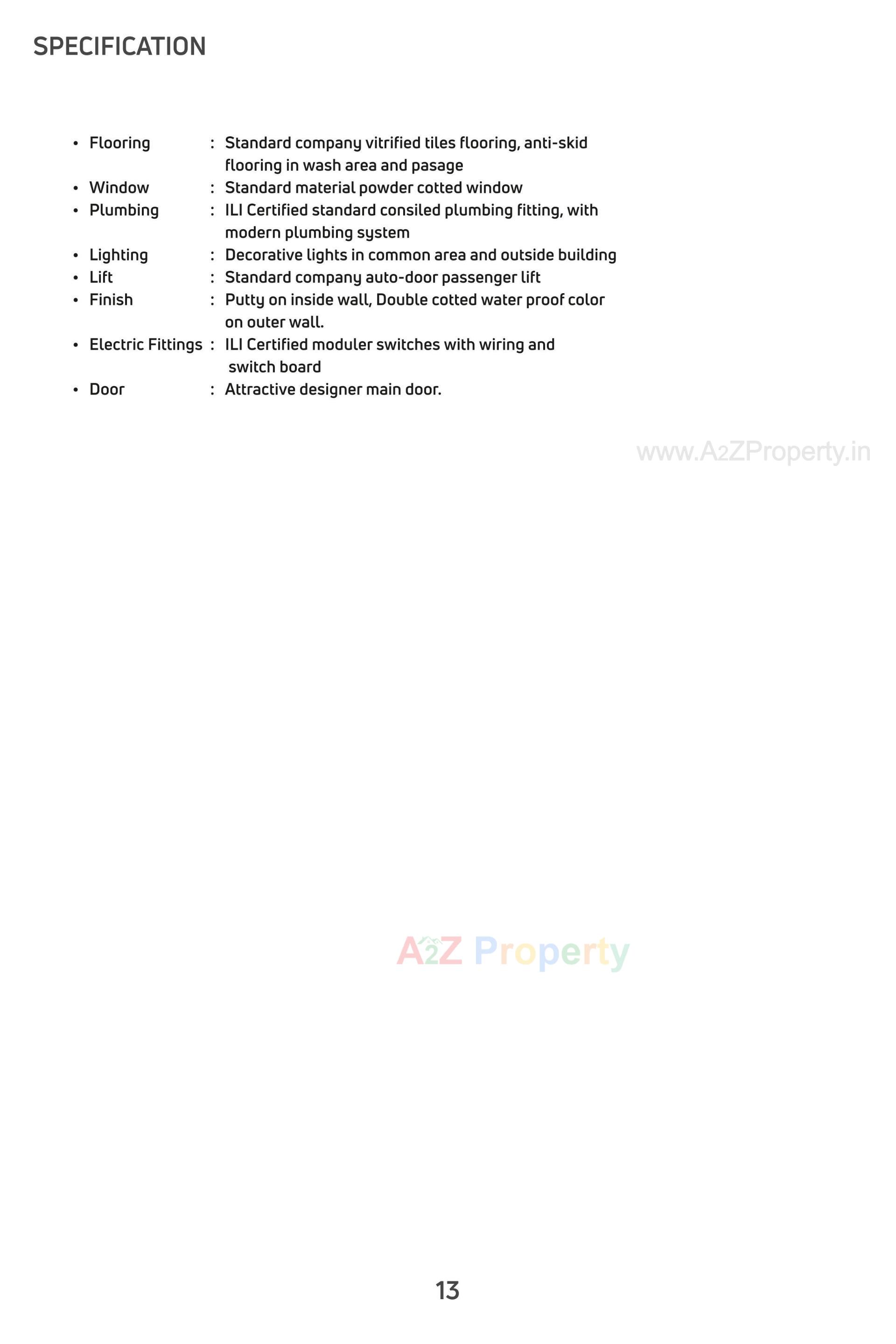  of real estate project Prabhu Navam located at Nanamava, Rajkot, Gujarat