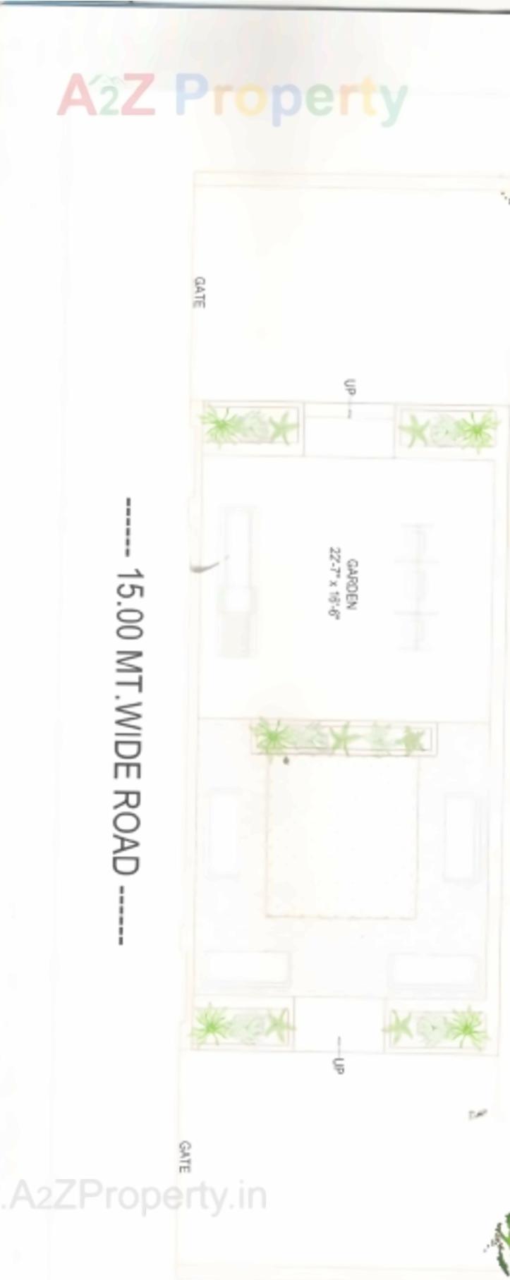 Layout of real estate project Prabhu Palace located at Rajkot, Rajkot, Gujarat