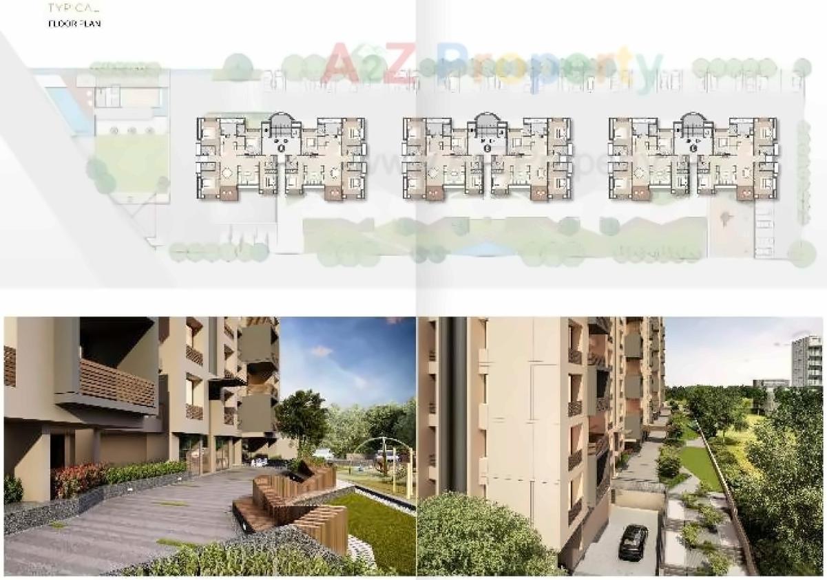 3D Elevation of real estate project Pradhyuman Aspire located at Mavdi, Rajkot, Gujarat