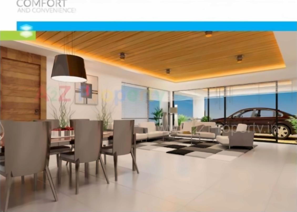 3D Elevation of real estate project Pradhyuman Royal Heights located at Nana-mava, Rajkot, Gujarat