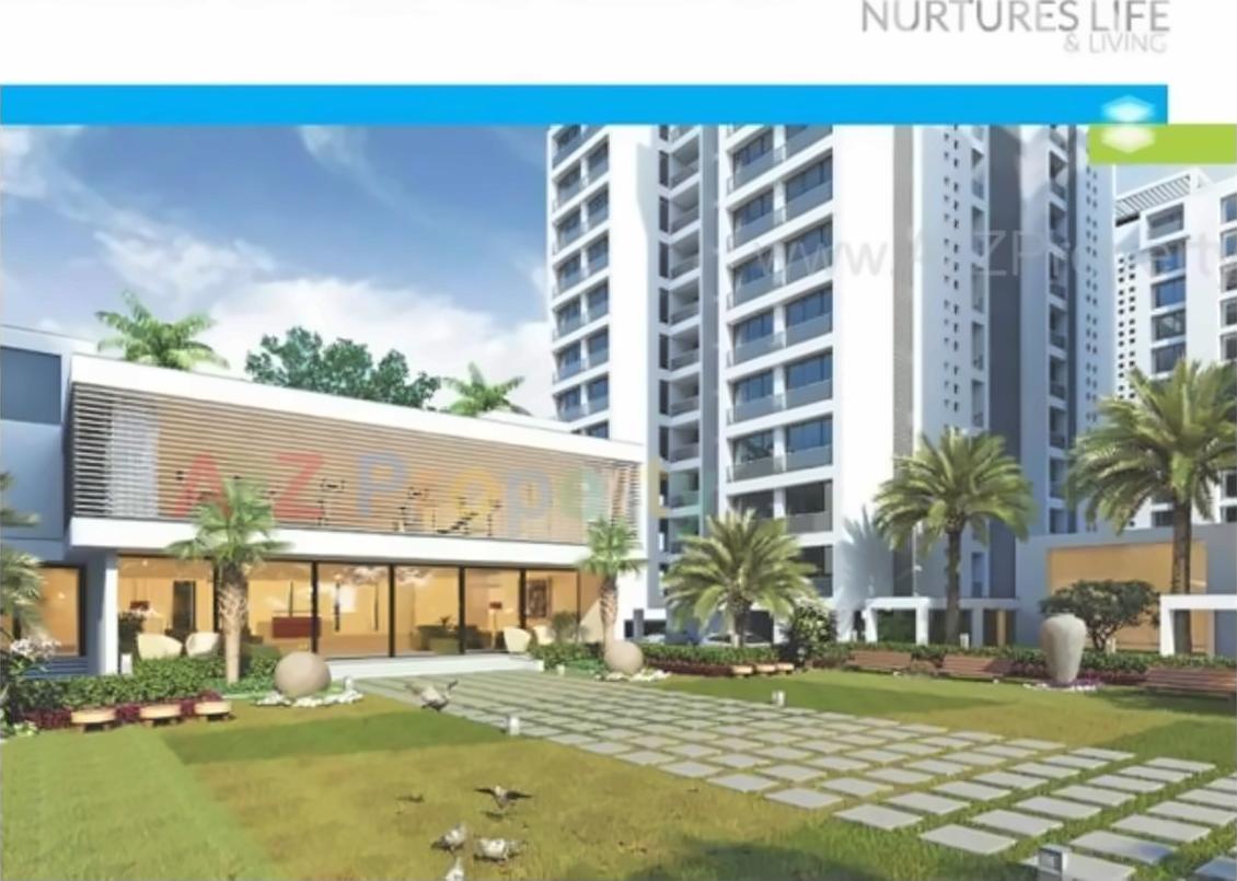 3D Elevation of real estate project Pradhyuman Royal Heights located at Nana-mava, Rajkot, Gujarat