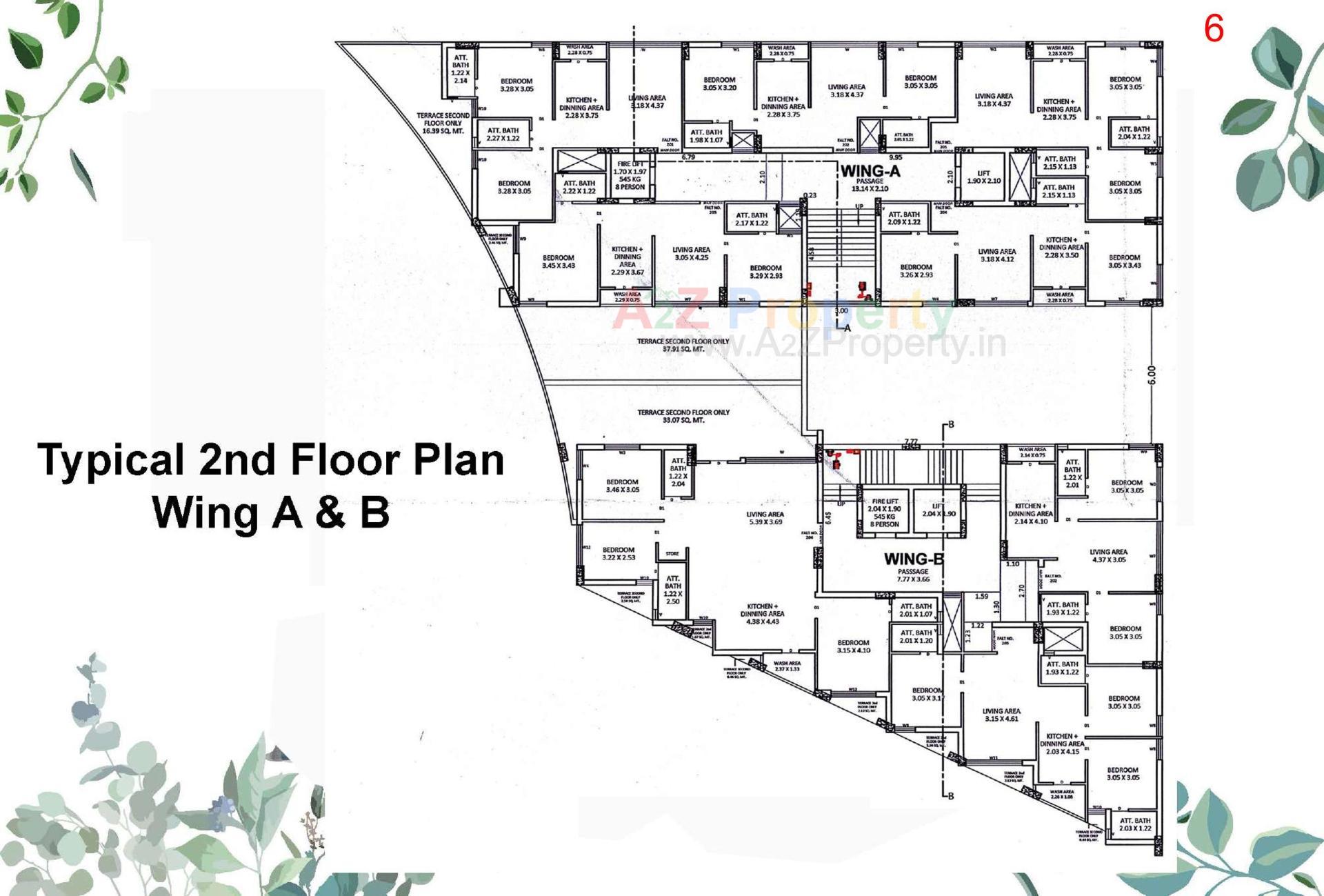 Layout of real estate project Pramukh Darshan located at Rajkot, Rajkot, Gujarat
