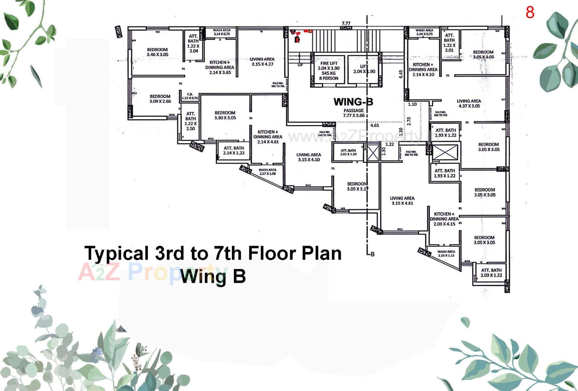 Layout of real estate project Pramukh Darshan located at Rajkot, Rajkot, Gujarat