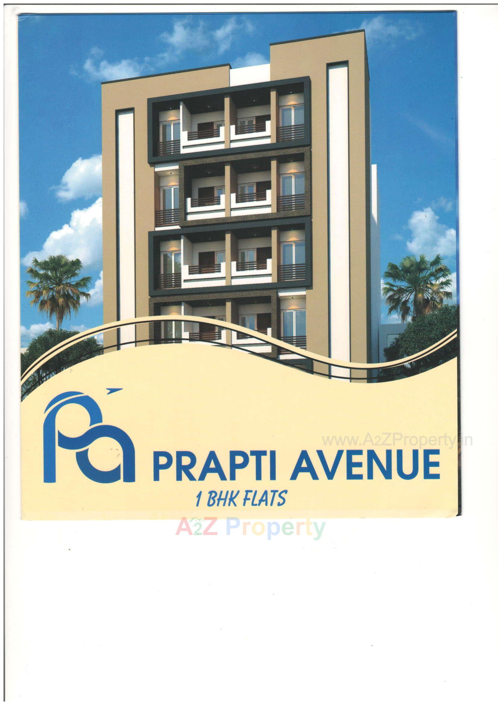 3D Elevation of real estate project Prapti Avenue located at Rajkot, Rajkot, Gujarat