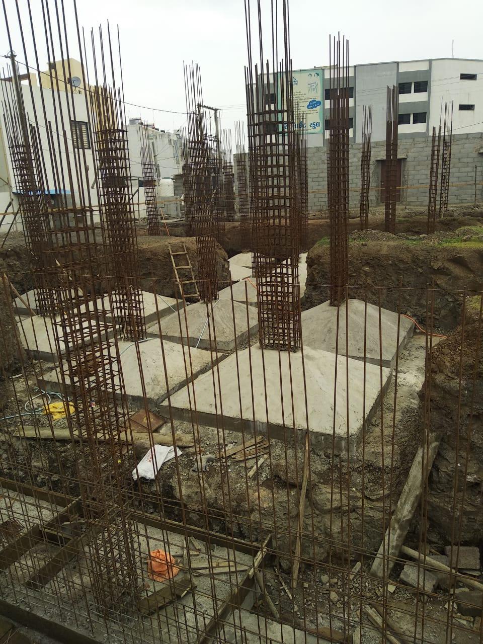 156114_const of real estate project Pravasthi Heights located at Rajkot, Rajkot, Gujarat