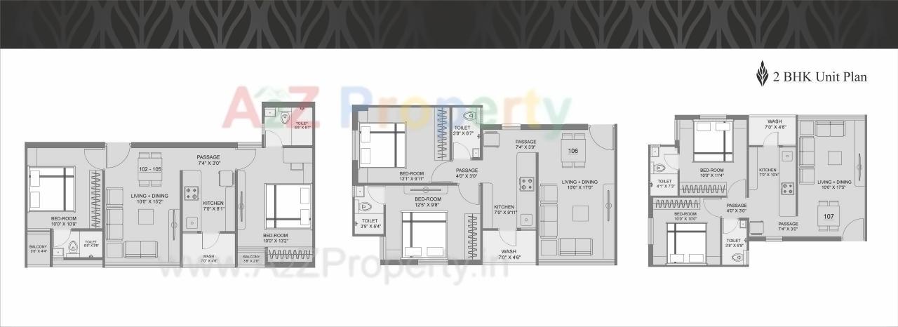Layout of real estate project Precious Gold located at Raiya, Rajkot, Gujarat