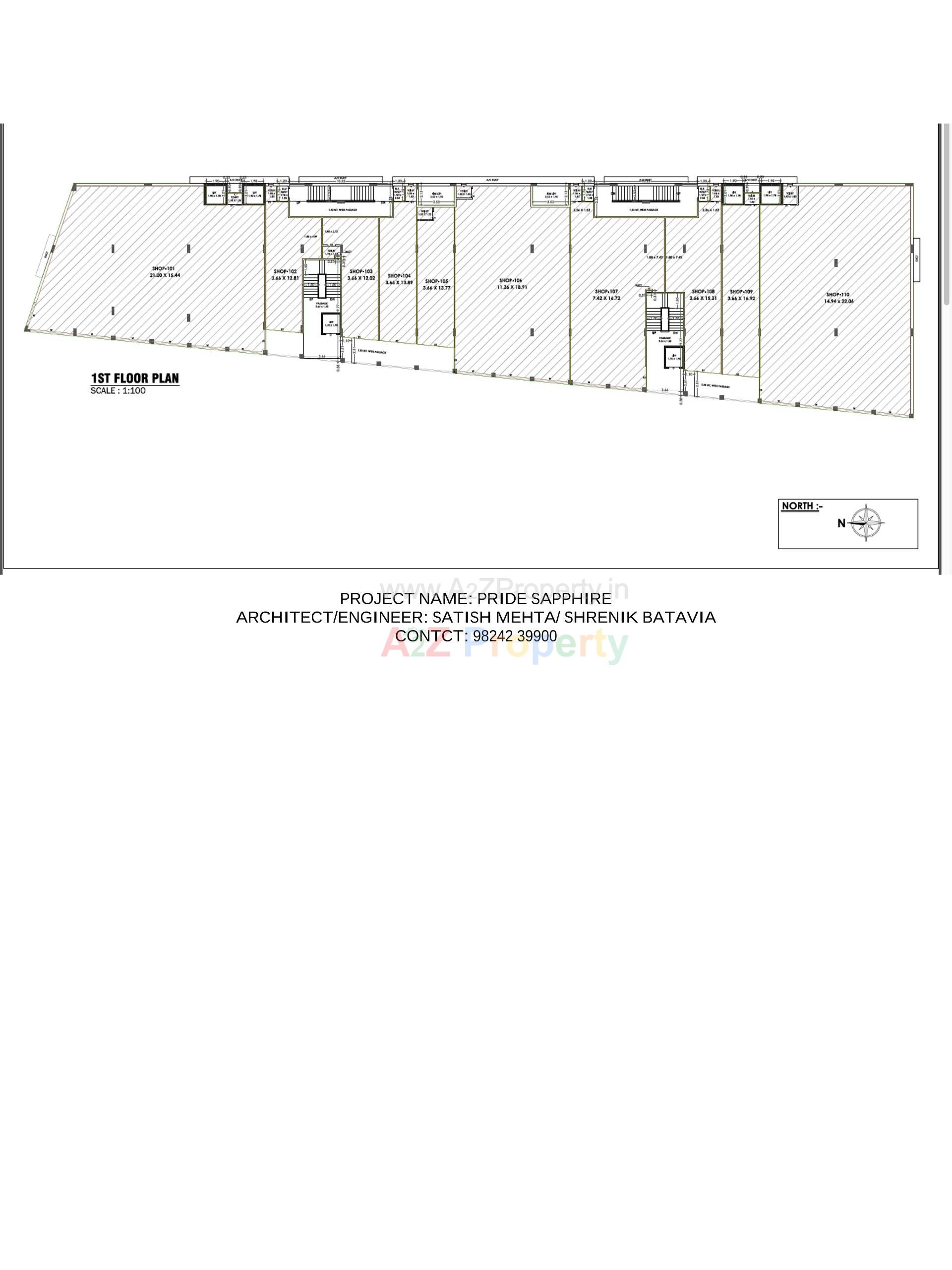  of real estate project Pride Sapphire located at Rajkot, Rajkot, Gujarat