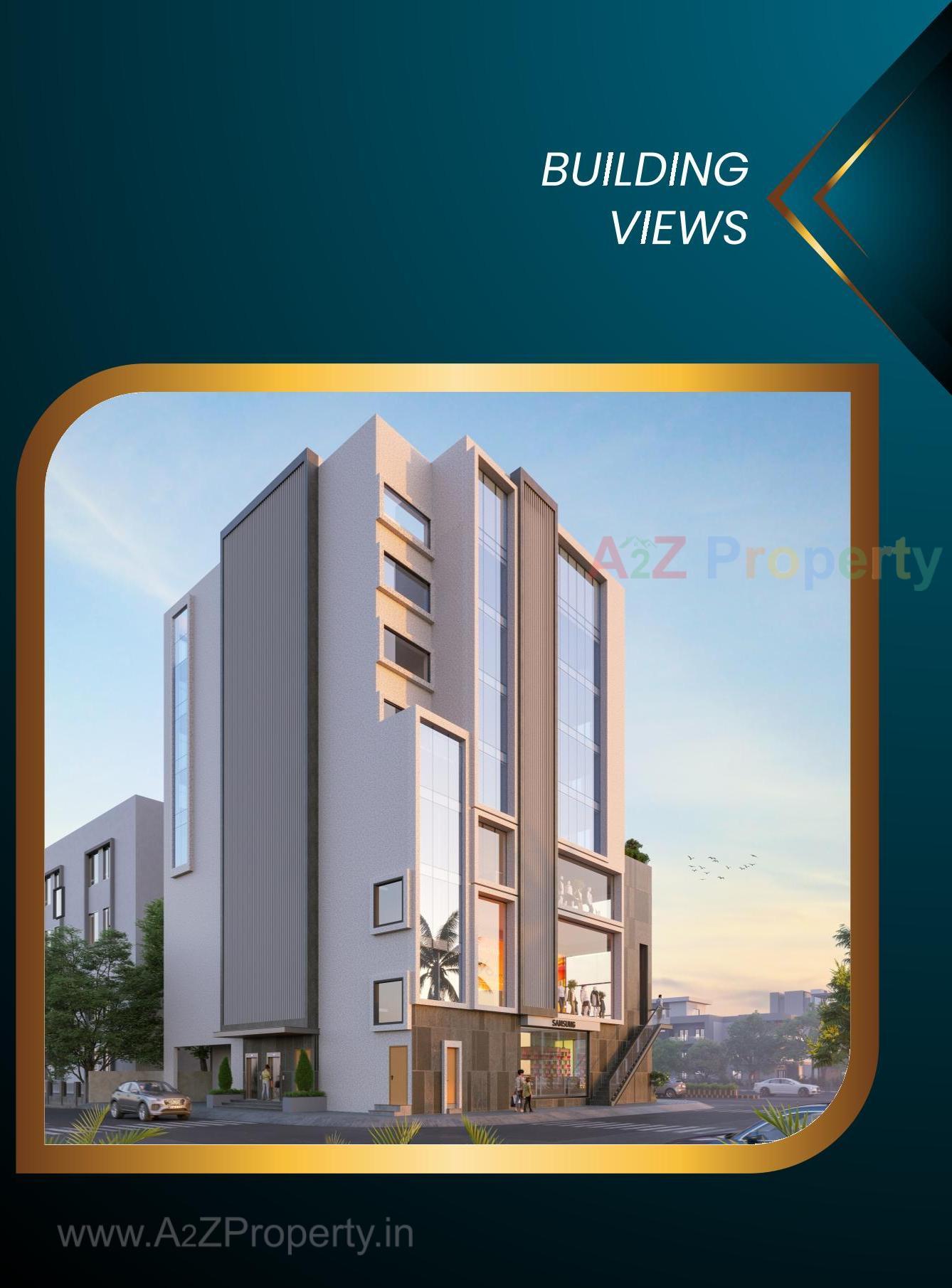 3D Elevation of real estate project Princess Crown located at Rajkot, Rajkot, Gujarat