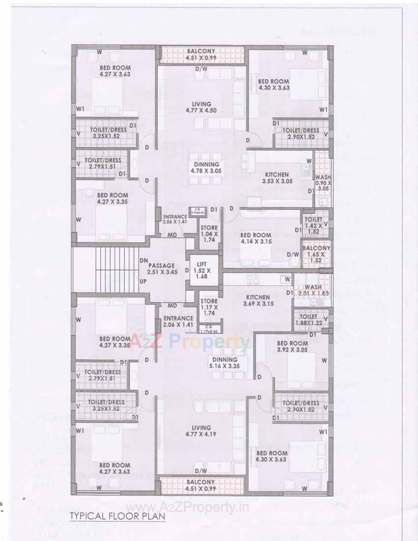 Layout of real estate project Pruthvi located at Rajkot, Rajkot, Gujarat