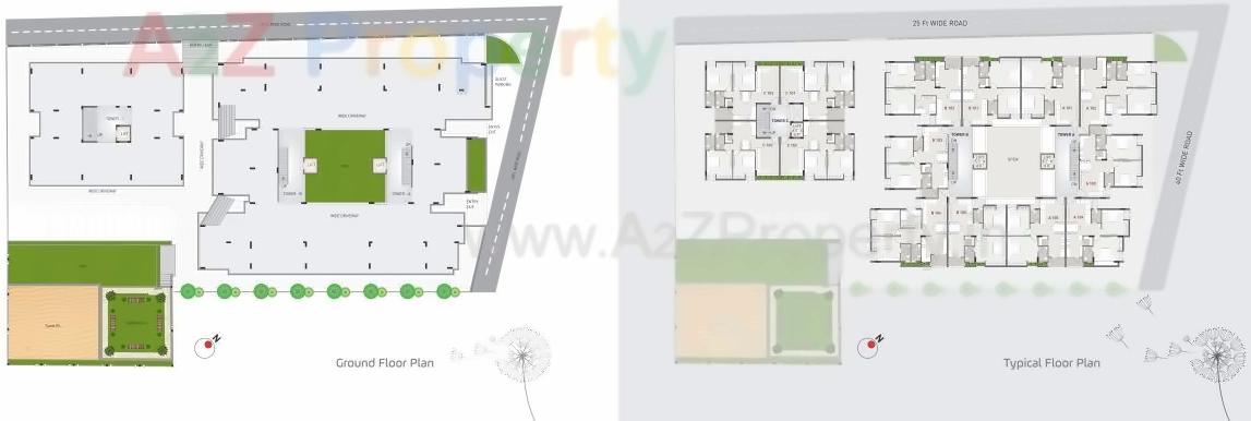 Layout of real estate project R K Dreamland located at Rajkot, Rajkot, Gujarat