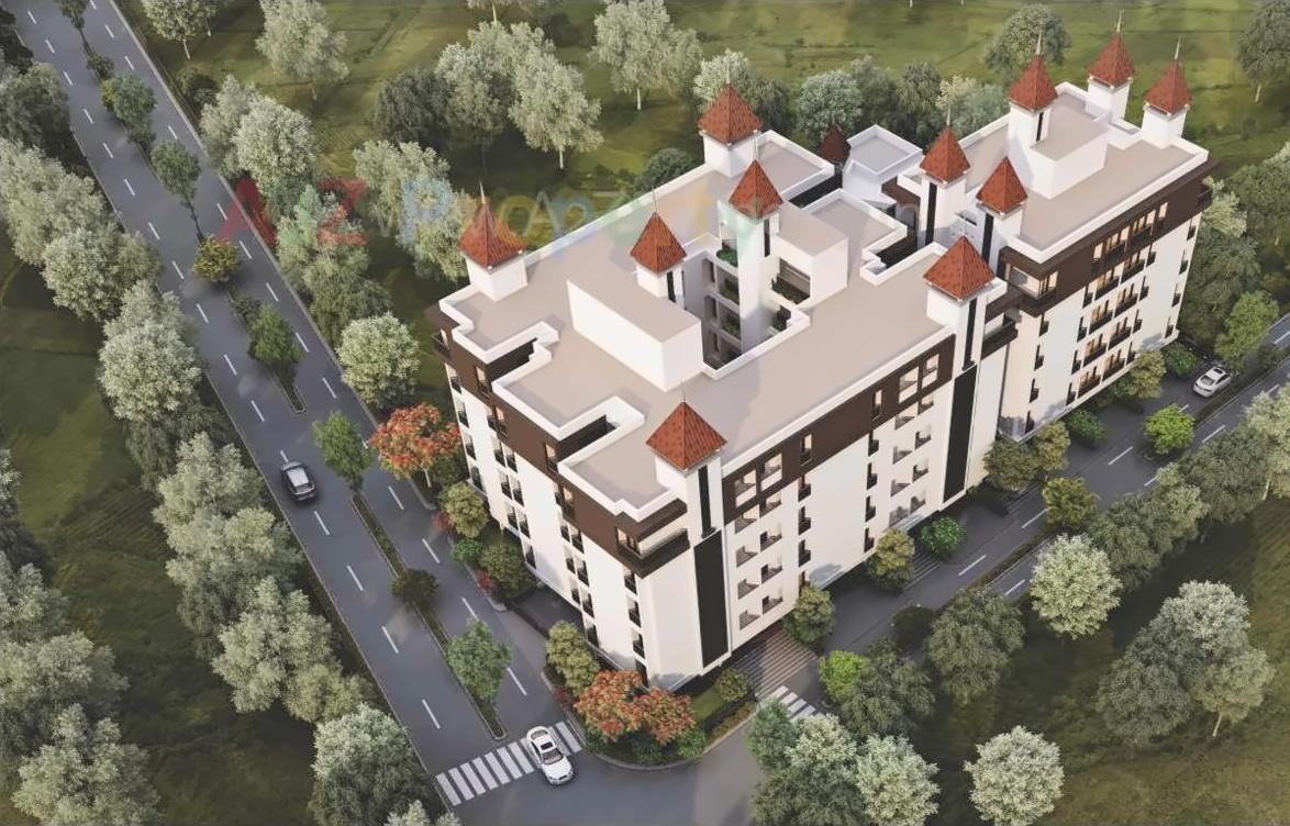 3D Elevation of real estate project R K Dreamland located at Rajkot, Rajkot, Gujarat