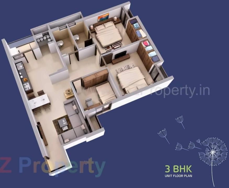 Layout of real estate project R K Dreamland located at Rajkot, Rajkot, Gujarat