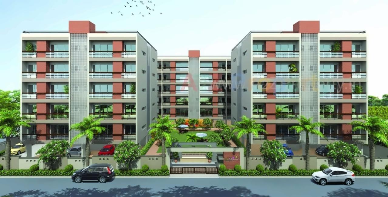 3D Elevation of real estate project R K Elegance located at Kankot, Rajkot, Gujarat