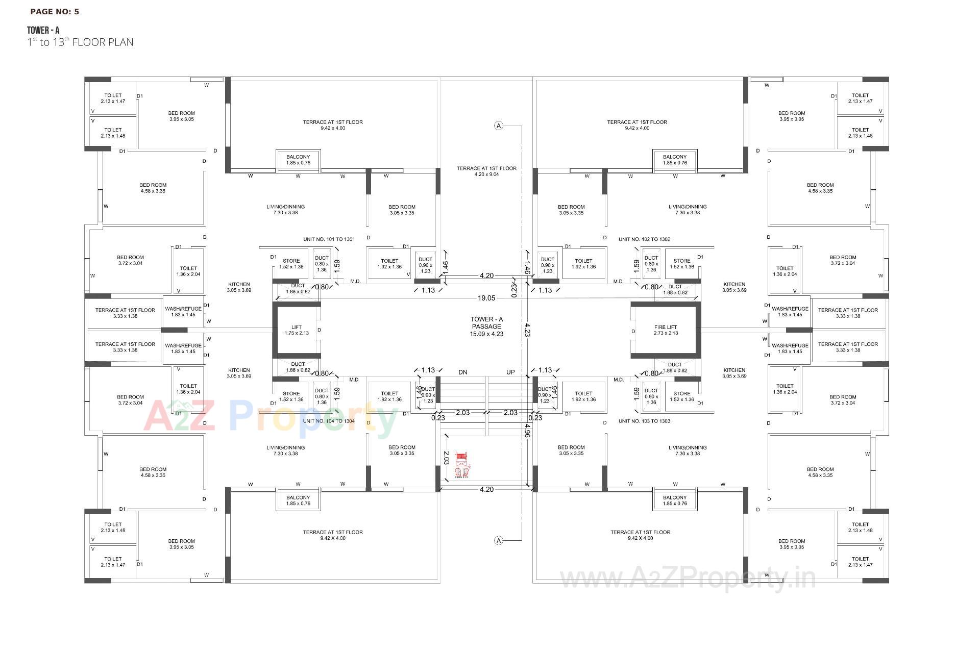 Layout of real estate project R K Highstreet located at Rajkot, Rajkot, Gujarat