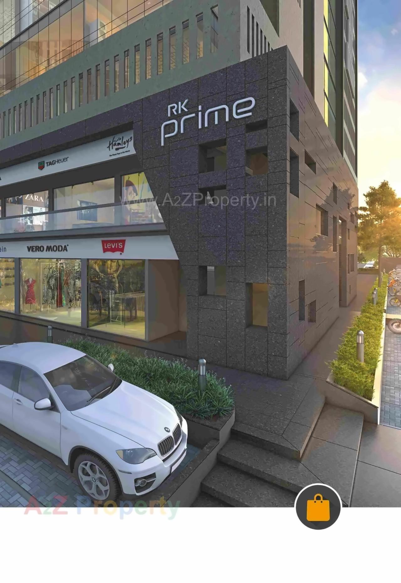 3D Elevation of real estate project R K Prime located at Nana-mava, Rajkot, Gujarat