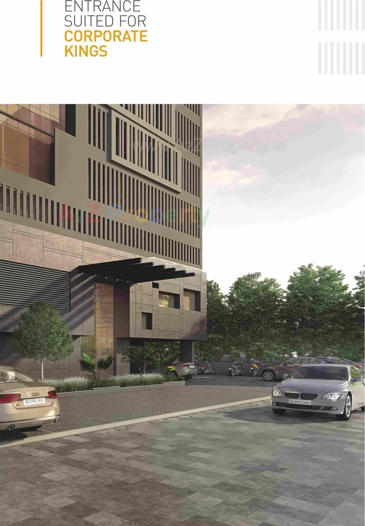 3D Elevation of real estate project R K Prime located at Nana-mava, Rajkot, Gujarat