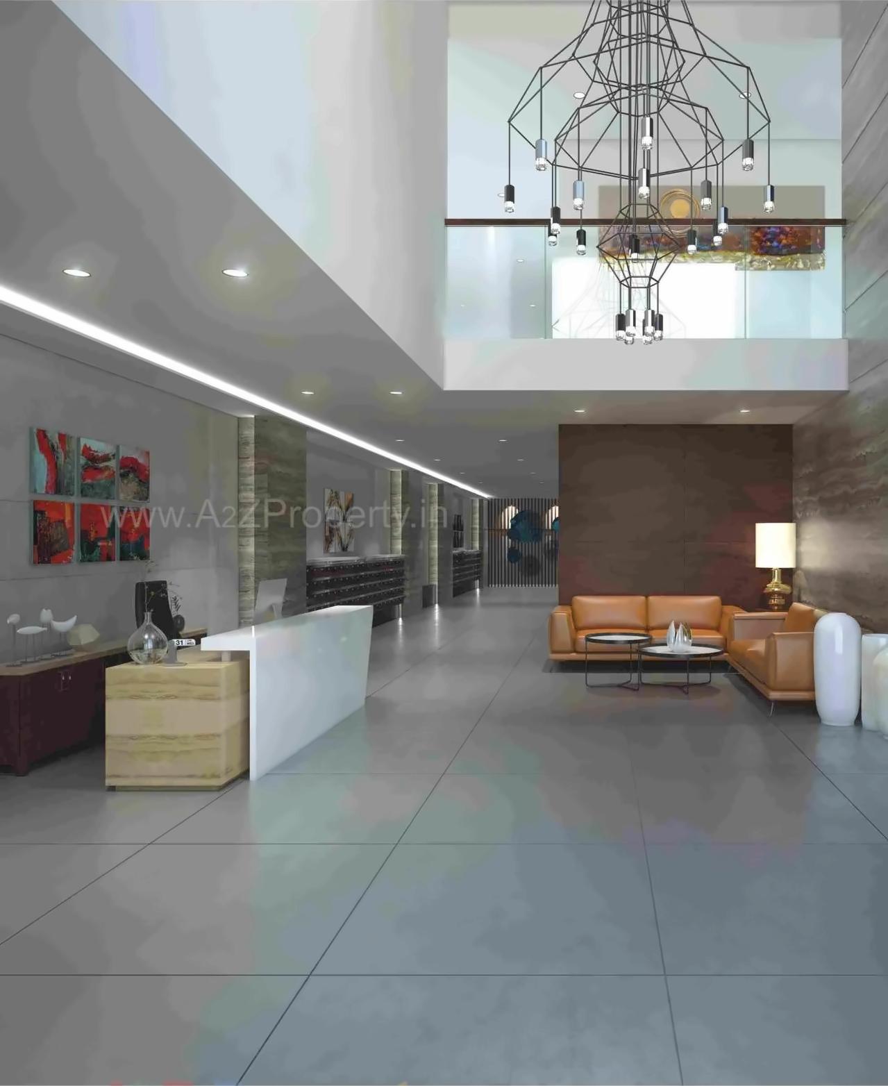 3D Elevation of real estate project R K Prime located at Nana-mava, Rajkot, Gujarat