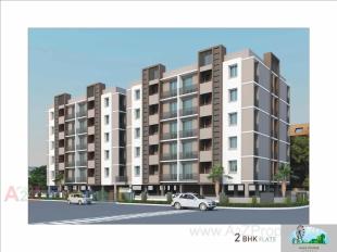 Elevation of real estate project Race Course Gardenia located at Ghanteshwar, Rajkot, Gujarat
