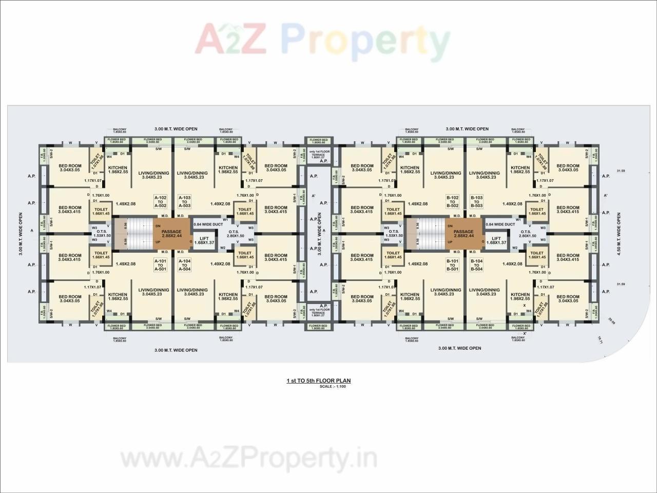 Layout of real estate project Race Course Gardenia located at Ghanteshwar, Rajkot, Gujarat