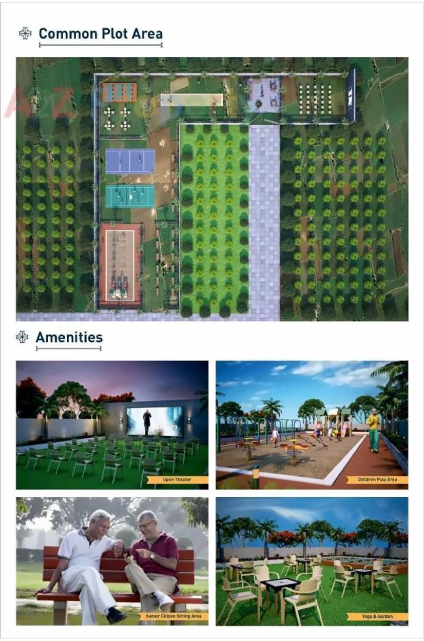 3D Elevation of real estate project Racecourse Bungalows located at Rajkot, Rajkot, Gujarat