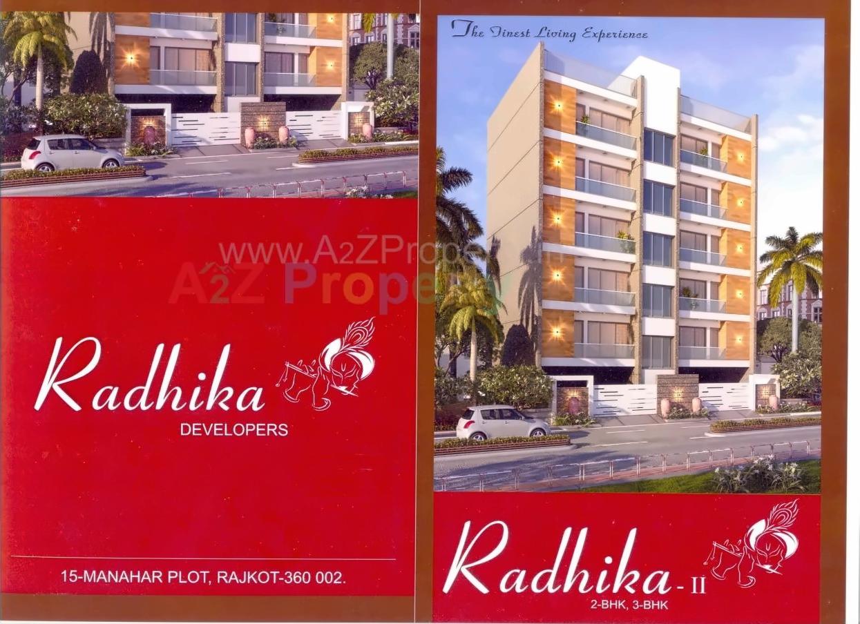 3D Elevation of real estate project Radhika Ii located at Rajkot, Rajkot, Gujarat